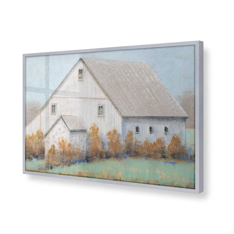 Farmstead Memories v1, impression, Cadre poli en chrome poli, H 8 po x l 10 po x P 1,25 po