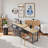 74.5-inch Kitchen Island With Extendable Dining Table-952419565