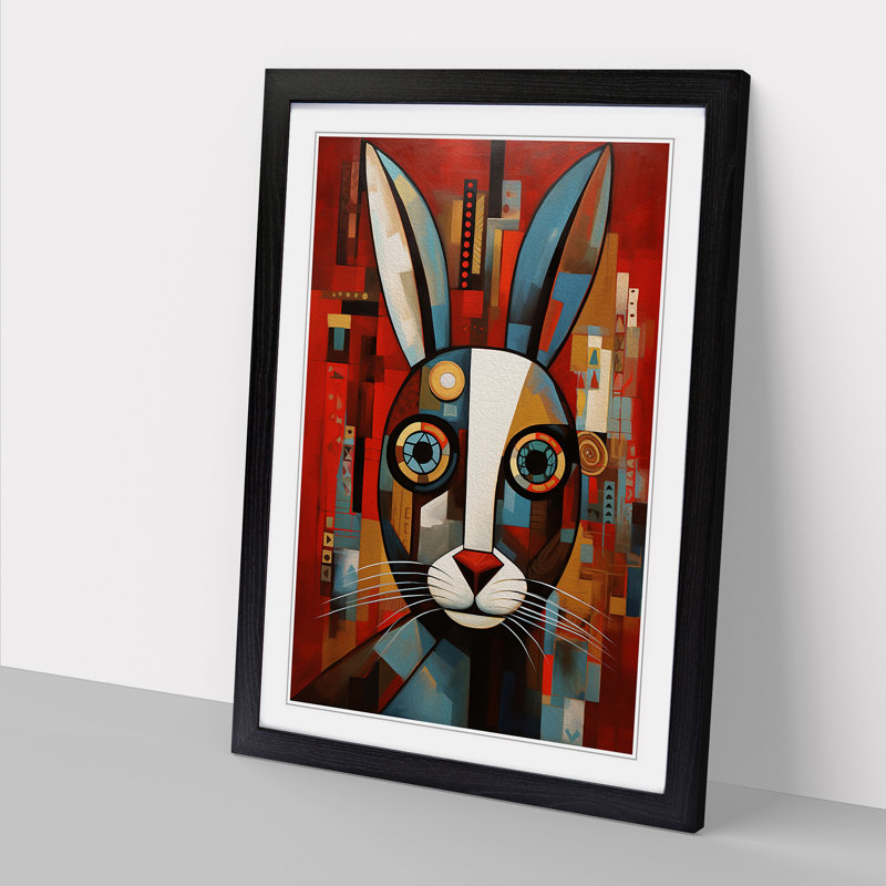Hare Constructivism No.2 - Framed Print