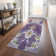 Premium Machine Washable Prisco Purple Rug