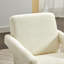 Fauteuil d'appoint rembourré en chenille Castillon Modern-991457350