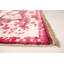 Tapis unique en viscose noué à la main des années 2010 de 5 pi 6 po x 7 pi 6 po crème Finnan
