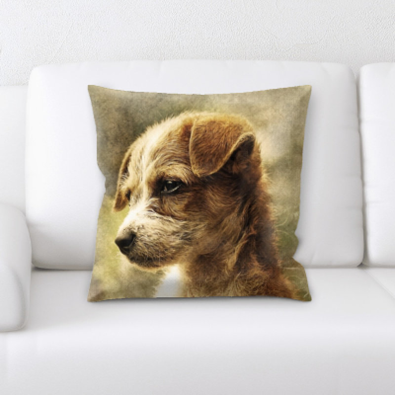 Microsuede Reversible Throw Pillow