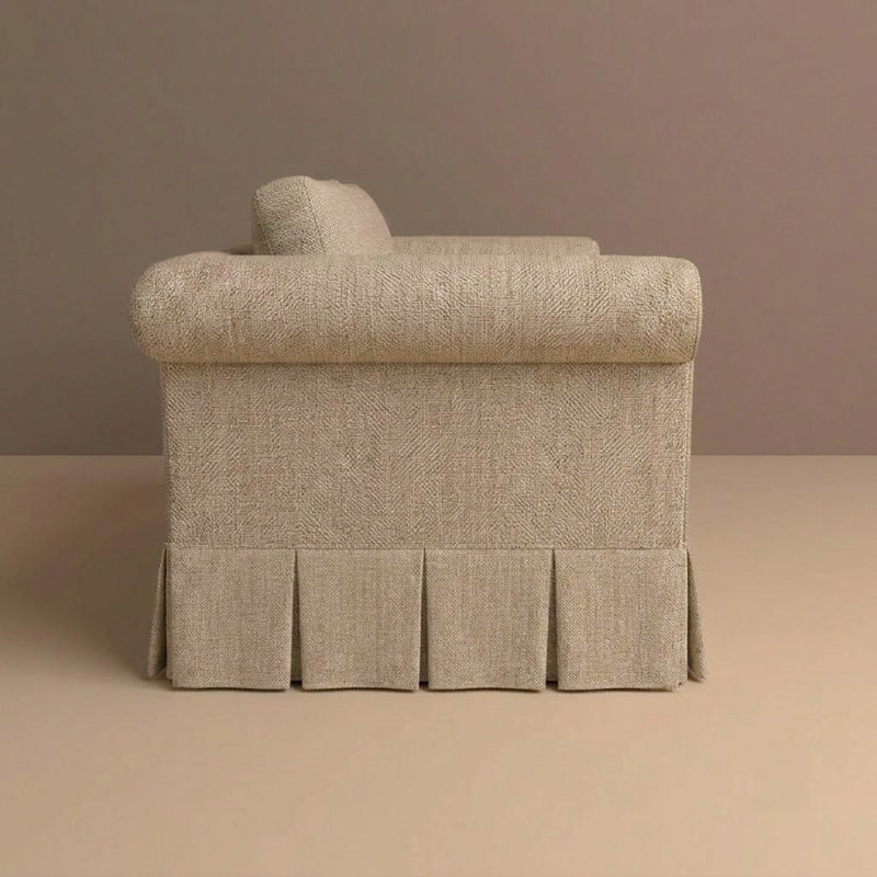 Carley Summers X River & Bord: The Max Sofa With Pleated Skirt