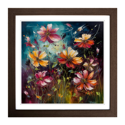 Cosmos Expressionism - Framed Print