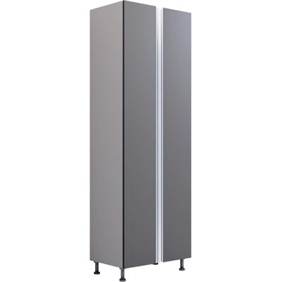 Premium Garage Modular Storage Tall Cabinet with Adjustable Legs, Soft-Close Door, Integrated Handles, Heavy Duty Plywood Box Construction, Tool and Equipment Organizer