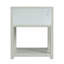 Nora 21 in. W Wood 1 Drawer Small Nightstand with Shelf-1582217869