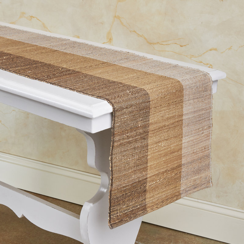 BISCOTTI PEANUT Table Runner, Brown