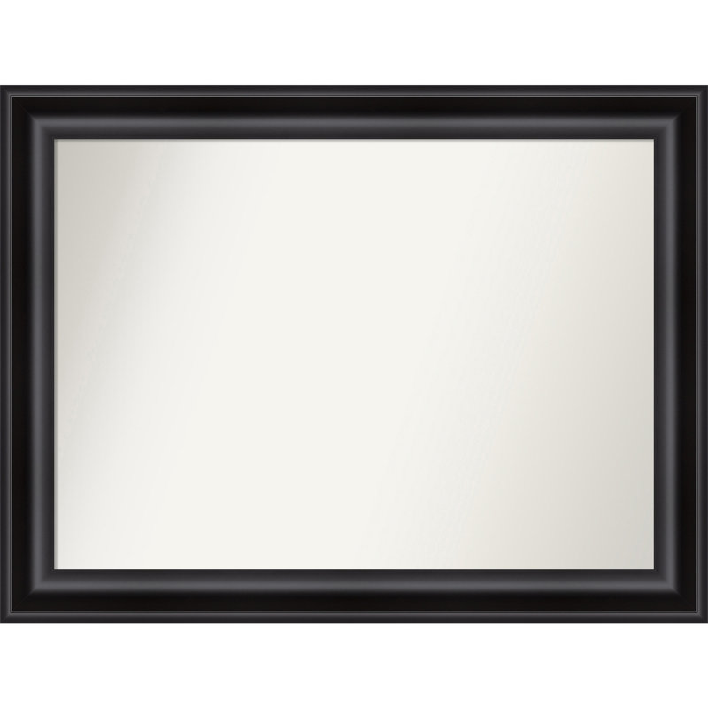 Miroir d'appoint mural en plastique Churchton, 31,75 po x 41,75 po
