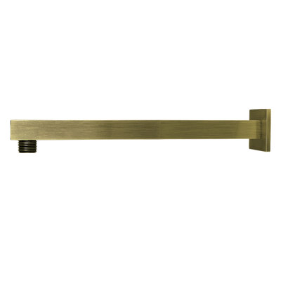 Bras de douche en laiton avec bride carrée Claremont Kingston Brass 12 po