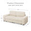 Canapé d'appoint 2 places Bekey-1450510707