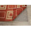 Tapis unique en laine noué à la main Kashkoli nouvel âge rouille / beige 9 pi x 12 pi 3 po