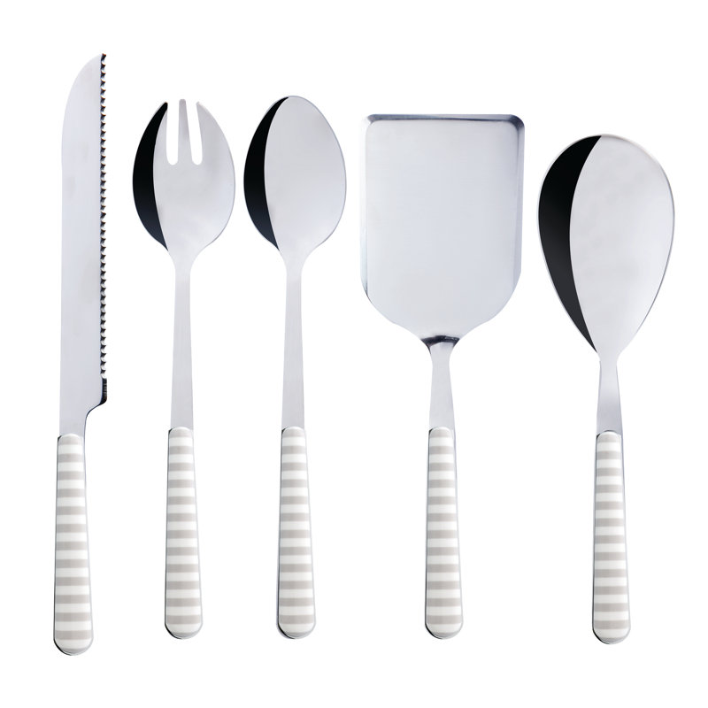 Ensemble de couverts Hokku Designs Zorione, Blanc