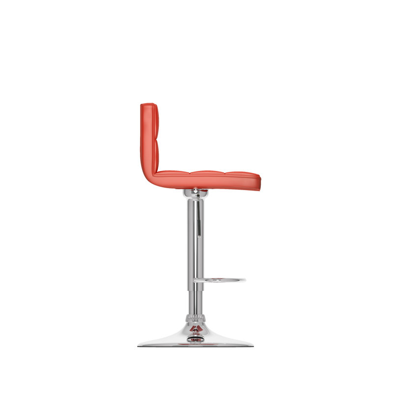 Tabouret de bar Billie-J, Rouge
