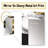 Imminent Bliss Bold Textured Gold and Black I - Abstract Painting Mirror, Gold Unique Wall Mirror, Printed Metal Art-1023808377