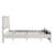 Sturdy Modern Farmhouse Bed Frame with Upholstered Headboard and Solid Platform