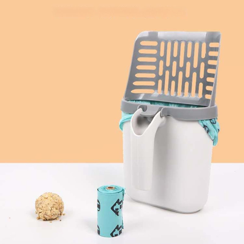 Pelle à litière pour chat avec baffle