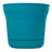 Saturn Traditional Plastic Indoor/Outdoor Round Planter with Saucer-288739314-288739307