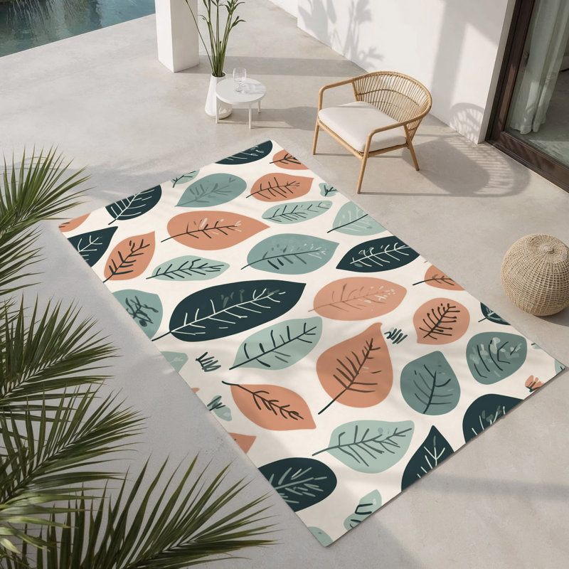 Morning Horizon Indoor And Outdoor Area Rug, Rectangle 9' x 12'