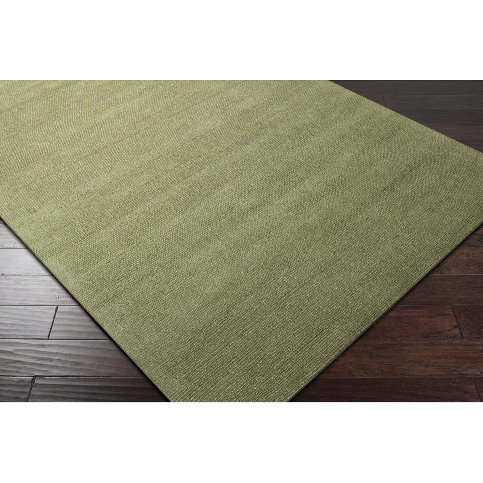 Crowe Sage Hand-Loomed Wool Rug, Rectangle 3'3" x 5'3"