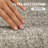 Scalloped Machine Washable Rug Non-Slip Bordered Floor Mats Non-Shedding Soft Low Pile Modern Accent Rugs for Living Room Bedroom Office-195933437