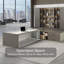 Bureau de direction ergonomique moderne en forme de L Achilles Luxury avec rangement intégré et gestion de l'alimentation-2120123001-2145306771