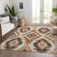 Tapis terre cuite lavable à la machine intérieur / extérieur Xhevrie-2143647173