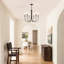Lustre de style bougie traditionnel / classique à 6 lumières à intensité variable Nyanna-2060733709