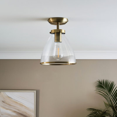 Glass Flush Mount