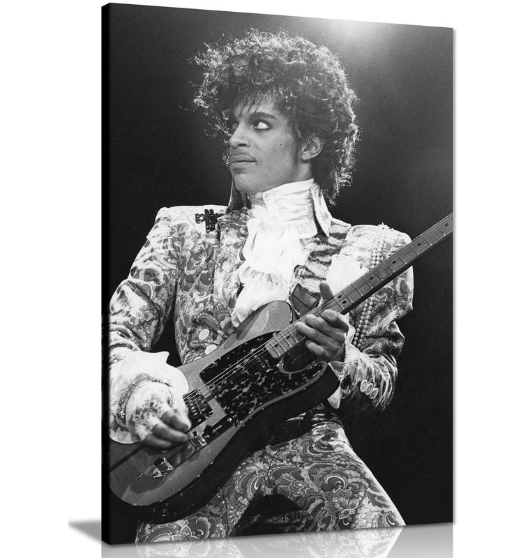 Prince Music - Wrapped Canvas Print, 91cm H x 61cm W