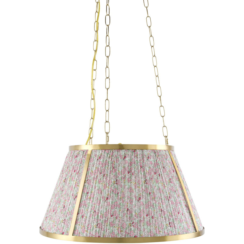 Luminaire suspendu Florie, Rose