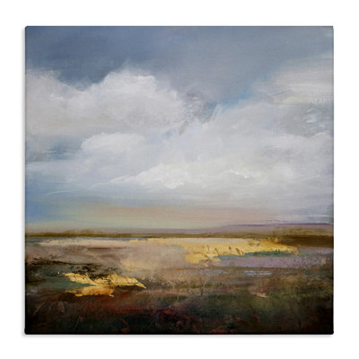 Calm Landscape & Clouds Canvas, design by Karen Hale