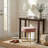 Velvet Ottoman