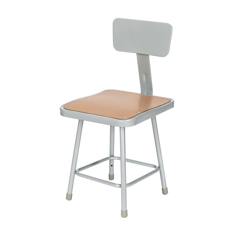 Tabouret avec dossier Clint (paquet de 2), 18"