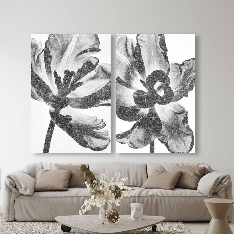 Close Up Set Set by Oliver Gal, 54" H x 36" W, Gallery Wrapped