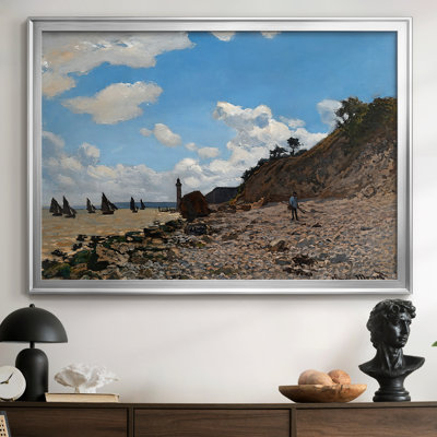 La Pointe de la Hève à marée basse - Claude Monet, toile tendue avec châssis - 1865