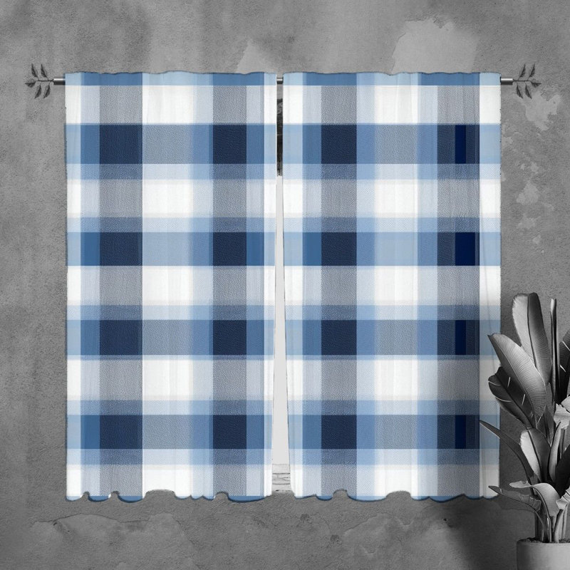 Paire de rideaux obscurcissant en polyester Zeandre, L 20 po x L 61 po