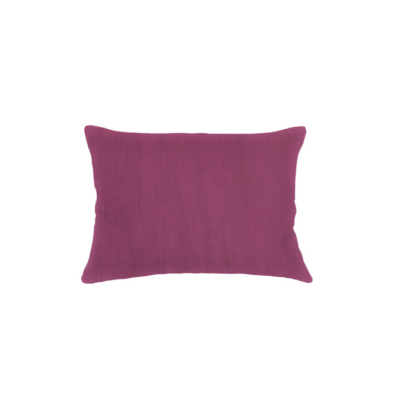 Linen Rectangle Pillow Cover, Violet