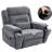 Power Lift Recliner For Elderly 28 Inch Wide Seat, Lay Flat Lift Chair With Heat Massage, Cup Holder & Wireless Phone Charger, Usb Type C Charging, Big Tall 400 Lbs-2071701216
