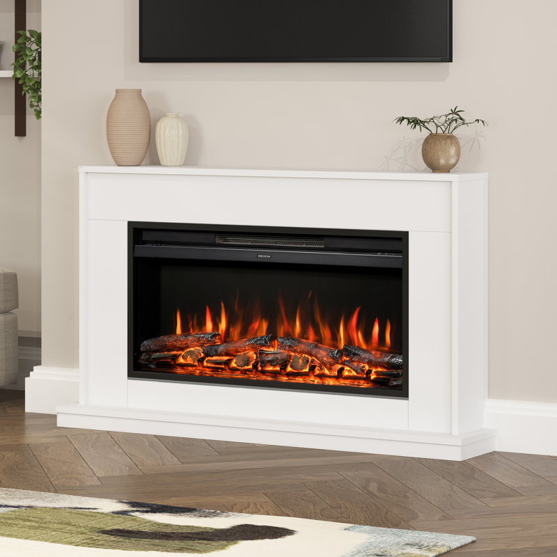 Farleigh Grande Timber Electric Fireplace