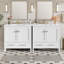 Meuble-lavabo 72 po avec lavabo en céramique et rangement-705608535