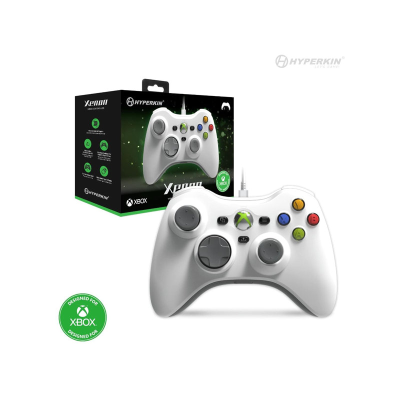 Xenon White Xbox Series X/S Wired Controller
