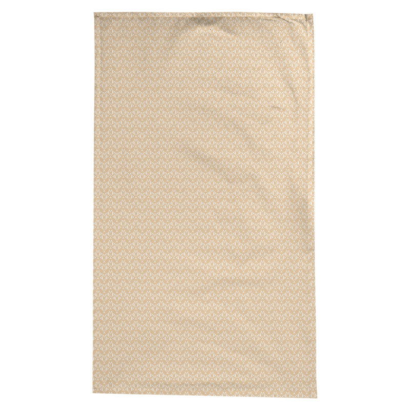 Nappe art déco Leffel, Orange clair