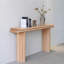 Console en bois massif de style moderne-1058246700