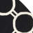 Rodgers Hand Woven Flat Weave Wool/Cotton Geometric Rug in Black/Gray-1216001418