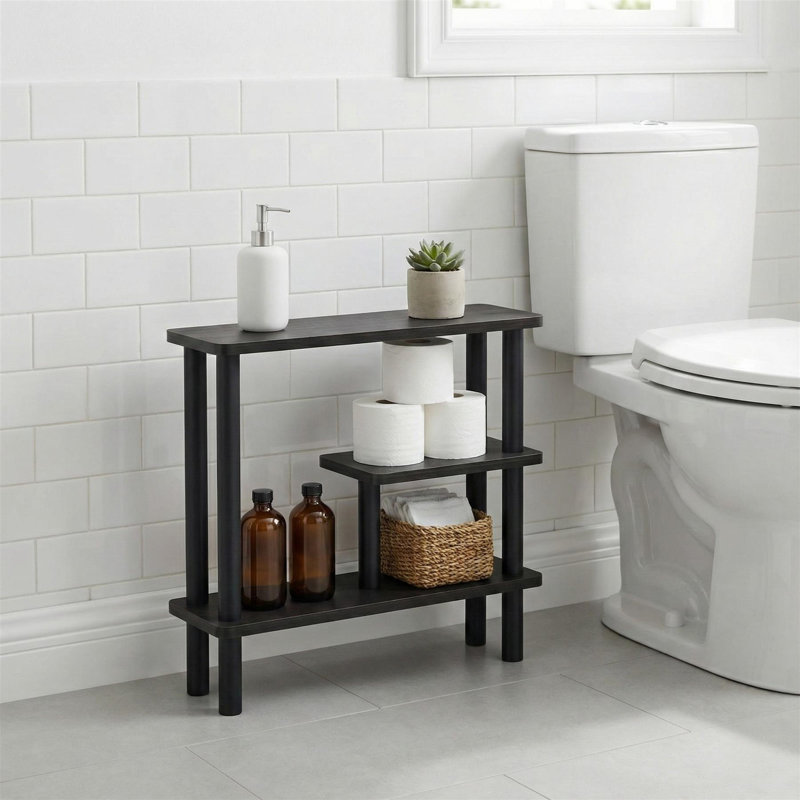 Étagère de rangement Turn N Tube, Espresso / Noir