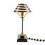 Black and White Library Lamp