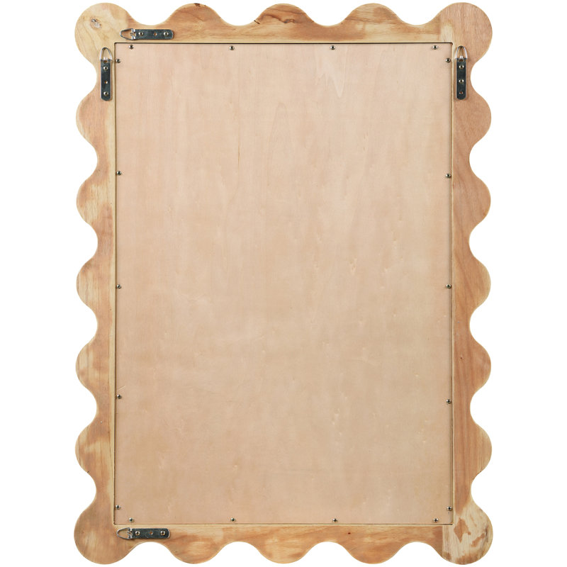 Vassa Burl Veneer Mirror, Naturel
