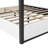 Upholstery Canopy Platform Bed with Headboard-81842948-81842951