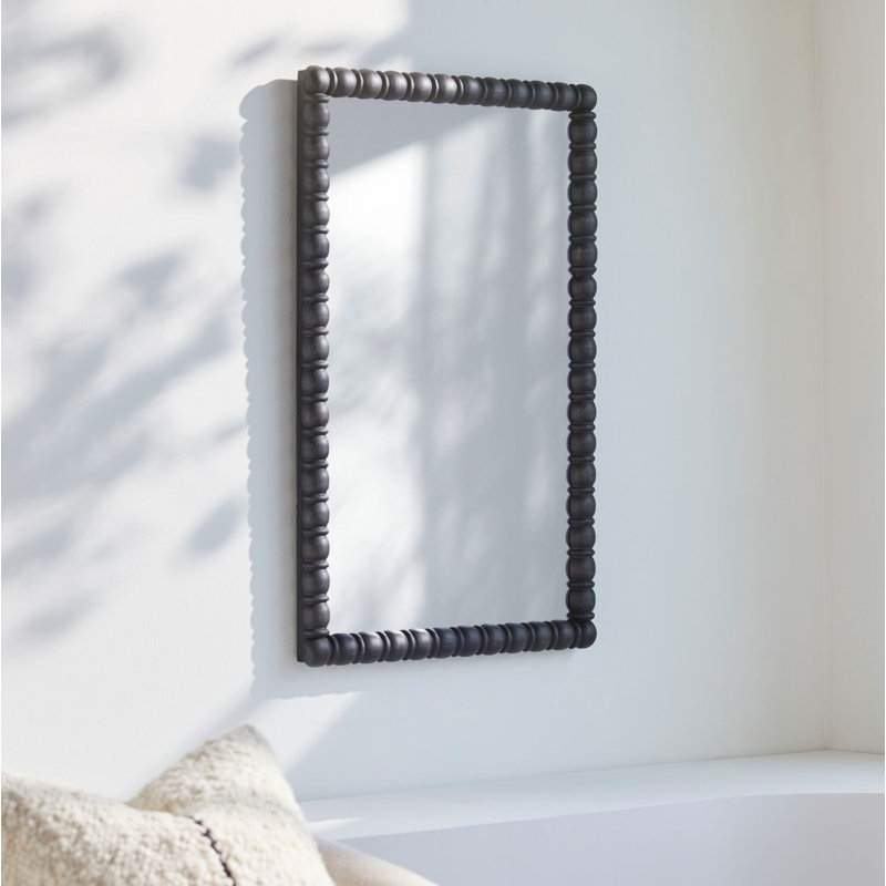 Galey Alix x Livabliss Karling Blair Mirror, Black, 37" x 24"